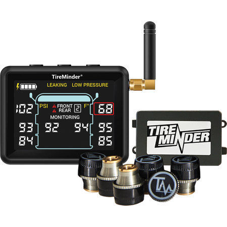MINDER RESEARCH Minder Research TM22142 TireMinder i10 RV TPMS with 6 Transmitters TM22142